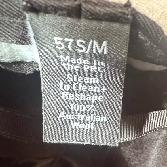 Gigi Pip Tan “Shiloh Fedora” Wool Hat Size 57 Small/ Medium Excellent Condition! - Picture 12 of 12